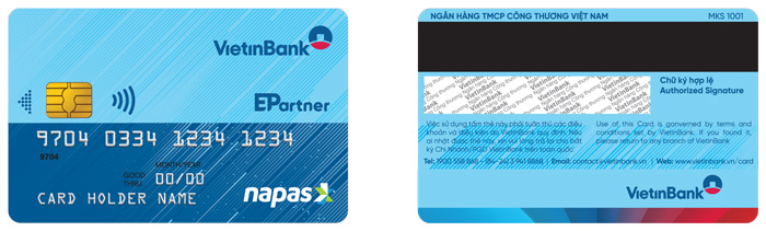 Thẻ chip Vietinbank Napas