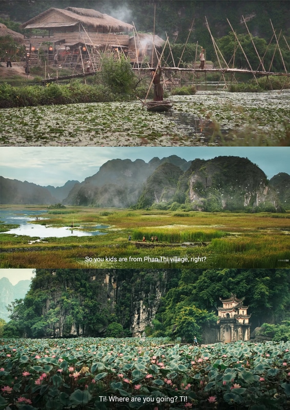 Bối cảnh làng Phan Thị (ảnh internet)