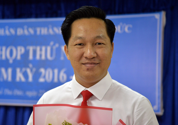 Ông Hoàng Tùng giữ chức Chủ tịch UBND TP. Thủ Đức - Ảnh: Hữu Công