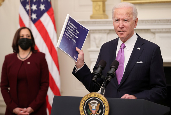 Tổng thống Joe Biden ủng hộ Hiệp định khí hậu Paris.