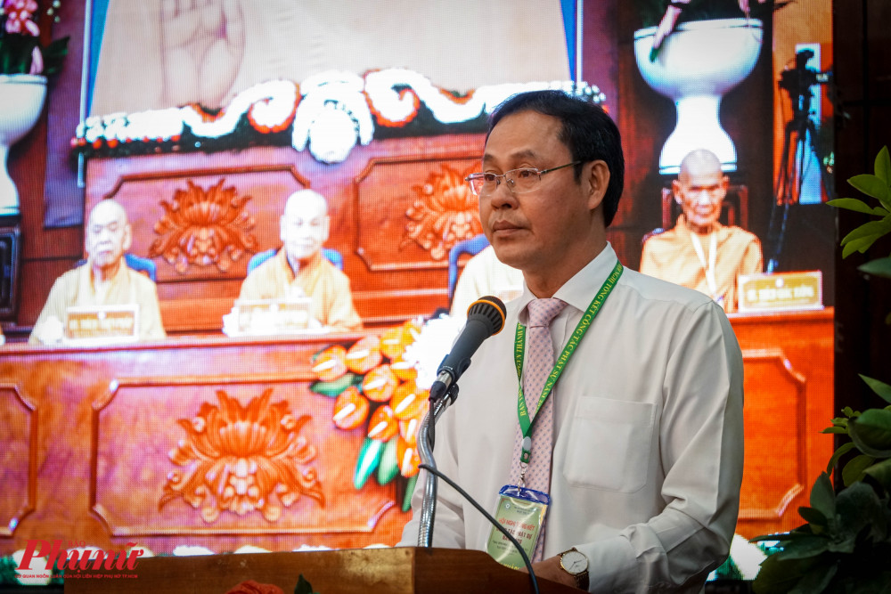Ong Nguyễn Thành Trung - Phó Chủ tịch Thường trực Ủy ban Mặt trận Tổ quốc Việt Nam Thành phố