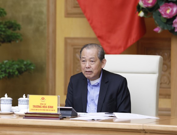 Phó thủ tướng thường trực Chính phủ Trương Hòa Bình