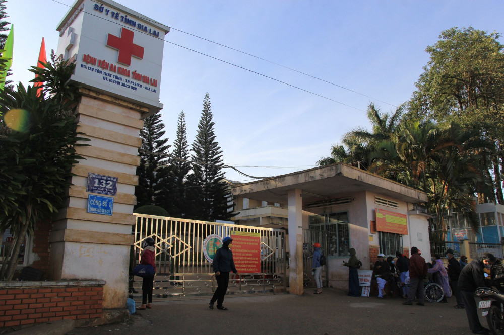 Bệnh viện Đa khoa tỉnh Gia Lai đã được phong tỏa