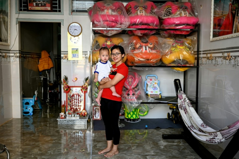 Kỳ lân nữ Lê Yến Quyên hiện đang có cuộc sống hạnh phúc cùng chồng và cô con gái nhỏ. Cô vẫn đang đặt ra các mục tiêu lớn hơn để tiếp tục chinh phục trong tương lai - Ảnh: AFP
