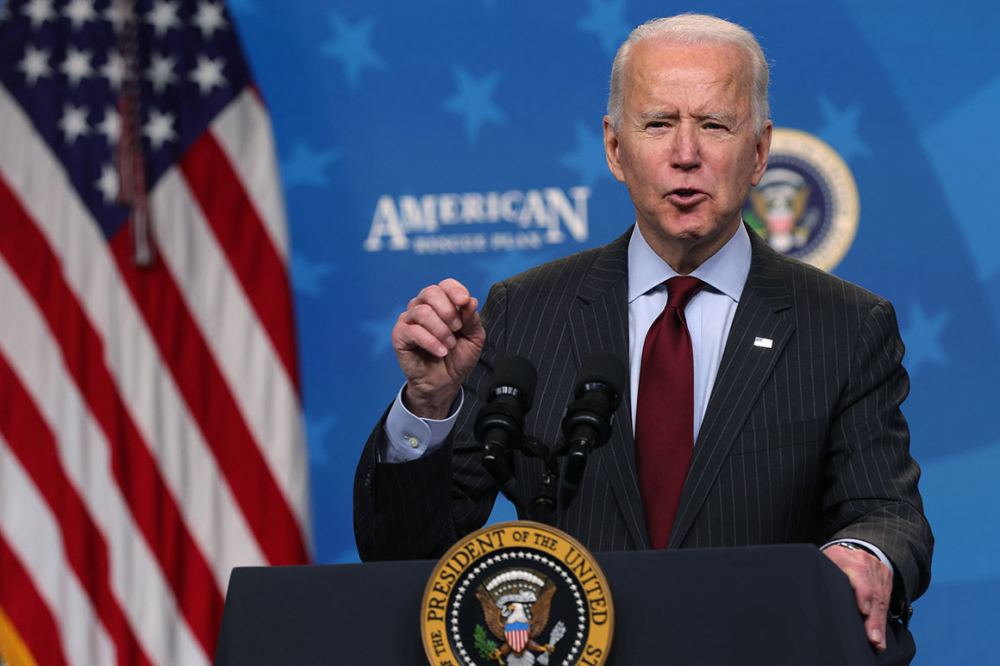 Tổng thống Joe Biden đang gây sức ép với Nga về vấn đề nhân quyền - Ảnh: Politico/Getty Images