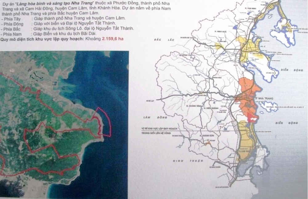 Dự án được xem có quy mô lớn nhất tại tỉnh Khánh Hoà