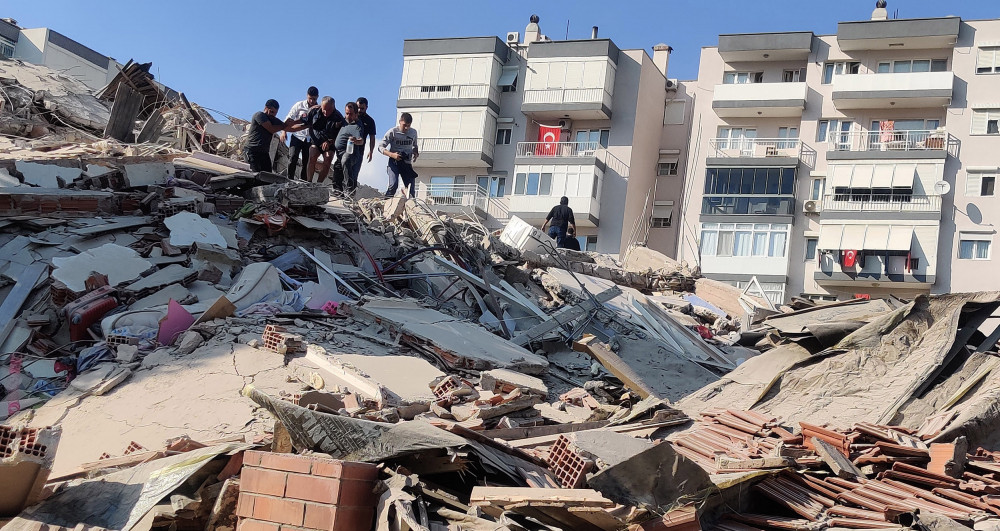 Một trận động đất mạnh vào tháng 10/2020 đã giết chết ít nhất 2 người ở Hy Lạp và 75 người ở Thổ nhĩ Kỳ