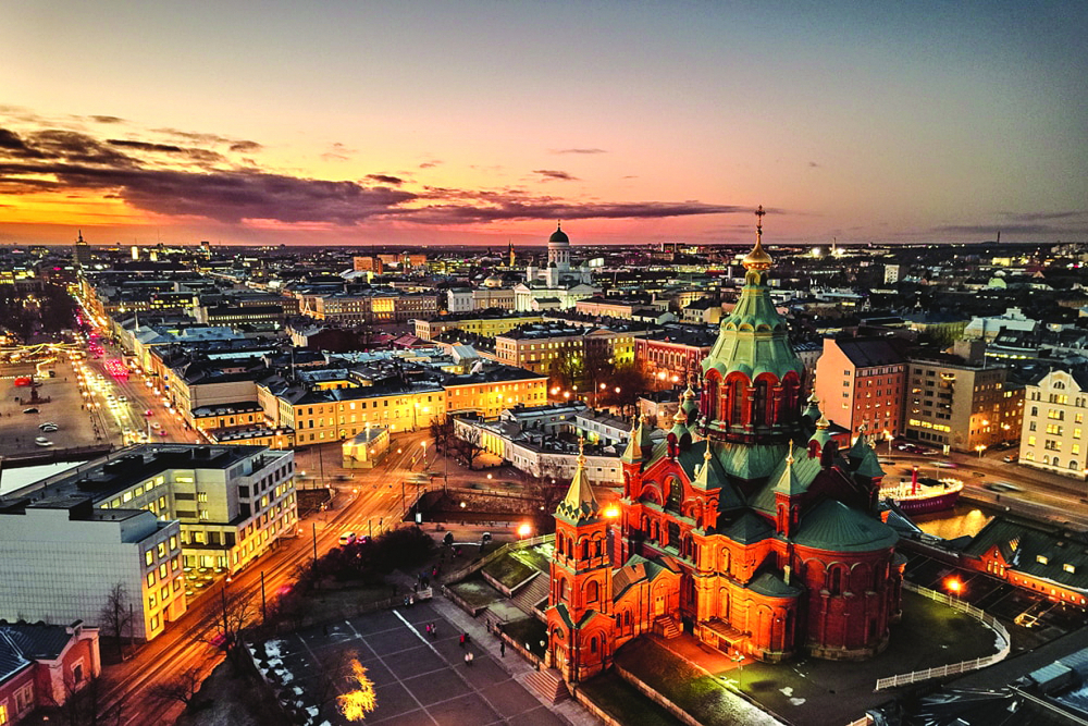 Thành phố Helsinki xinh đẹp, yên bình - Ảnh: GETTY
