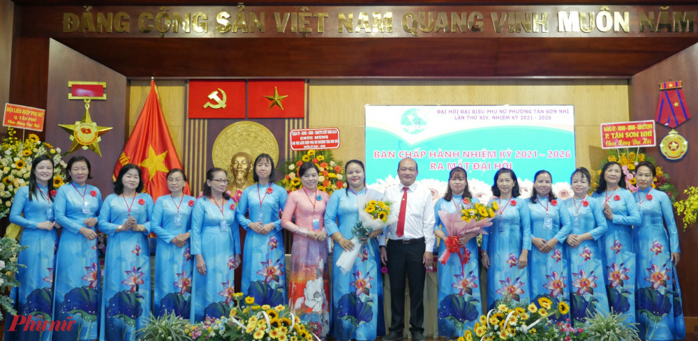 Đại hội đại biểu phụ nữ phường Tân Sơn Nhì, quận Tân Phú 