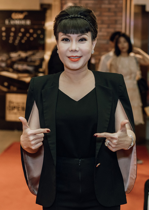 Trong một sự kiện vào năm 2018, Việt Hương xuất hiện với gương mặt có kha khá nếp nhăn.