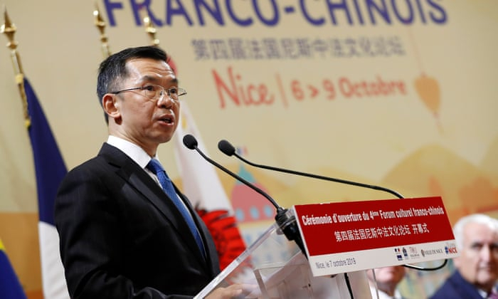 Pháp triệu tập nhà ngoại giao Trung Quốc Lu Shaye về những lời lẽ lăng mạ, đe dọa các nghị sĩ Pháp - Ảnh: The Guardian