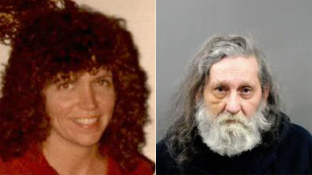 Hình ảnh nạn nhân Evelyn Kay Day (trái) và bị cáo James Herman Dye (phải) lúc bị bắt