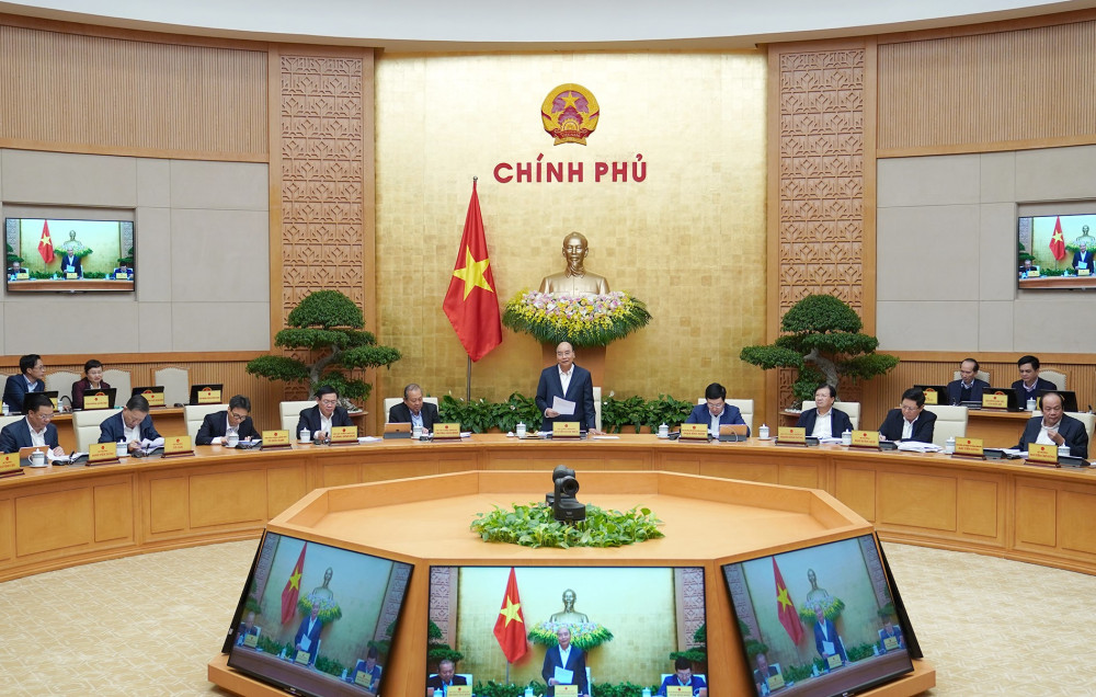Thủ tướng Nguyễn Xuân Phúc yêu cầu phiên họp thảo luận một cách rốt ráo, chặt chẽ nhiều nội dung 