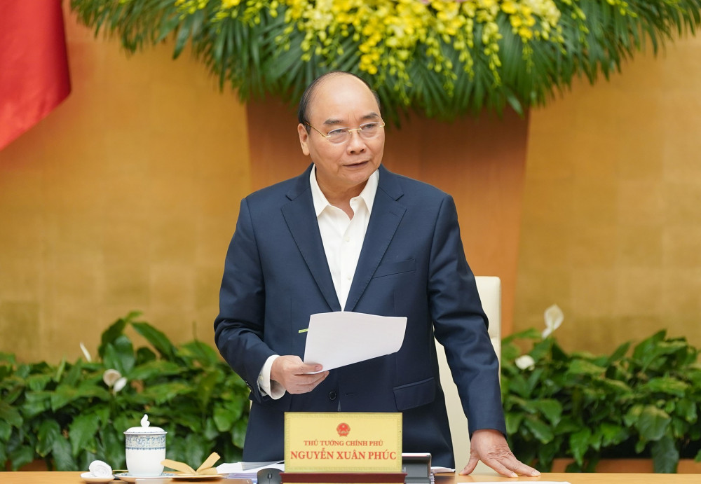 Thủ tướng Nguyễn Xuân Phúc chủ trì phiên họp