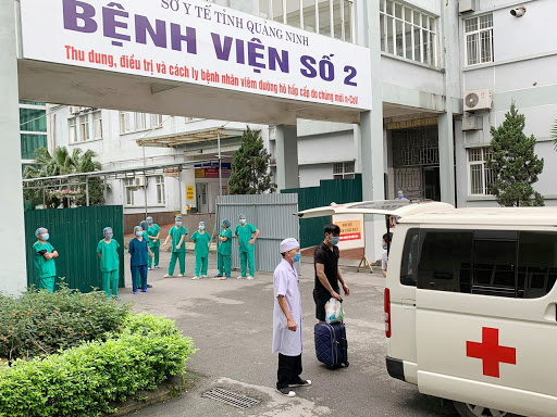 Bệnh viện số 2 Quảng Ninh nơi tiếp nhận điều trị các bệnh nhân COVID-19 của tỉnh 