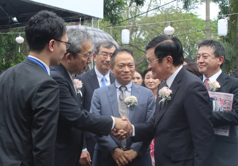 Nguyên Chủ tịch nước Trương Tấn Sang đóng góp nhiều cho việc vun đắp quan hệ hữu nghị Việt - Nhật.