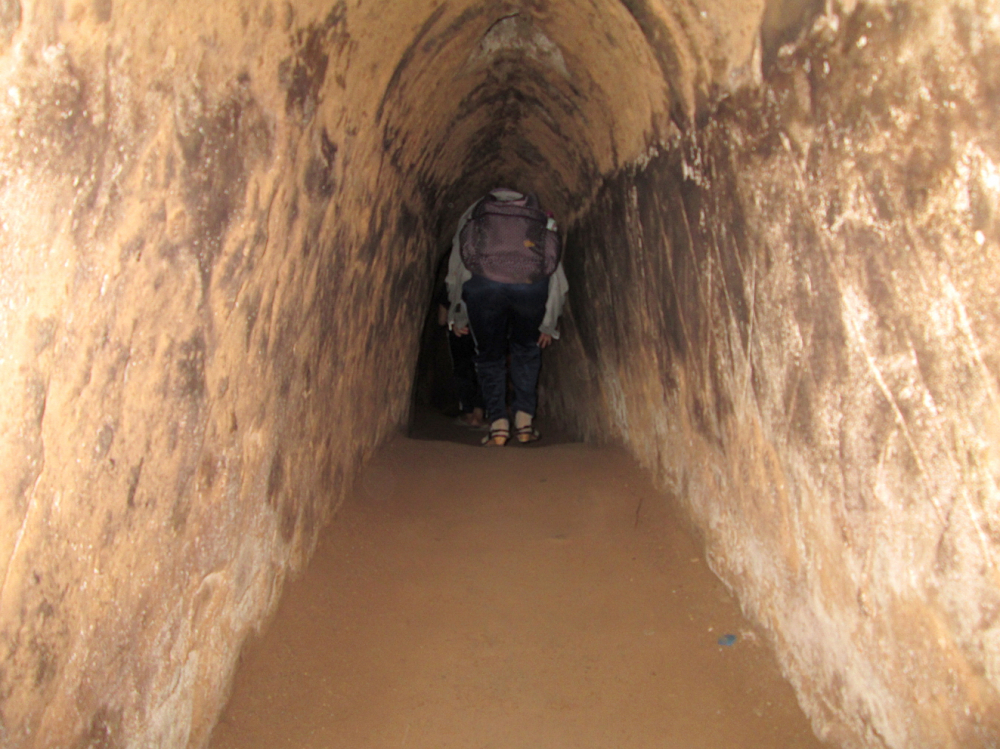 Đường hầm ở Củ Chi vẫn vững chắc sau hơn nửa thế kỷ
