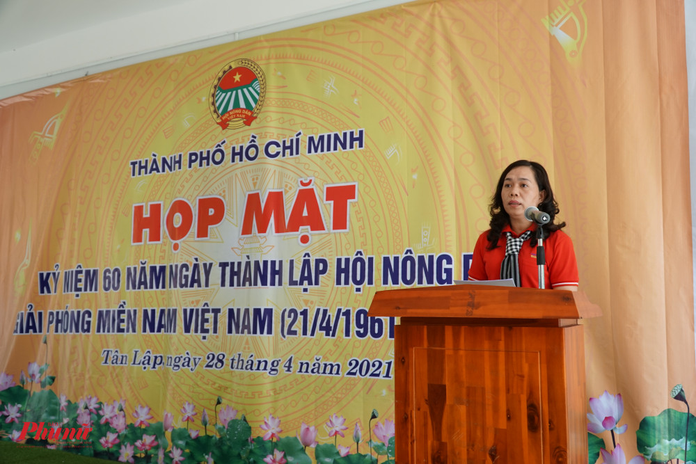 Bà Nguyễn Thanh Xuân – Chủ tịch Hội Nông dân TPHCM