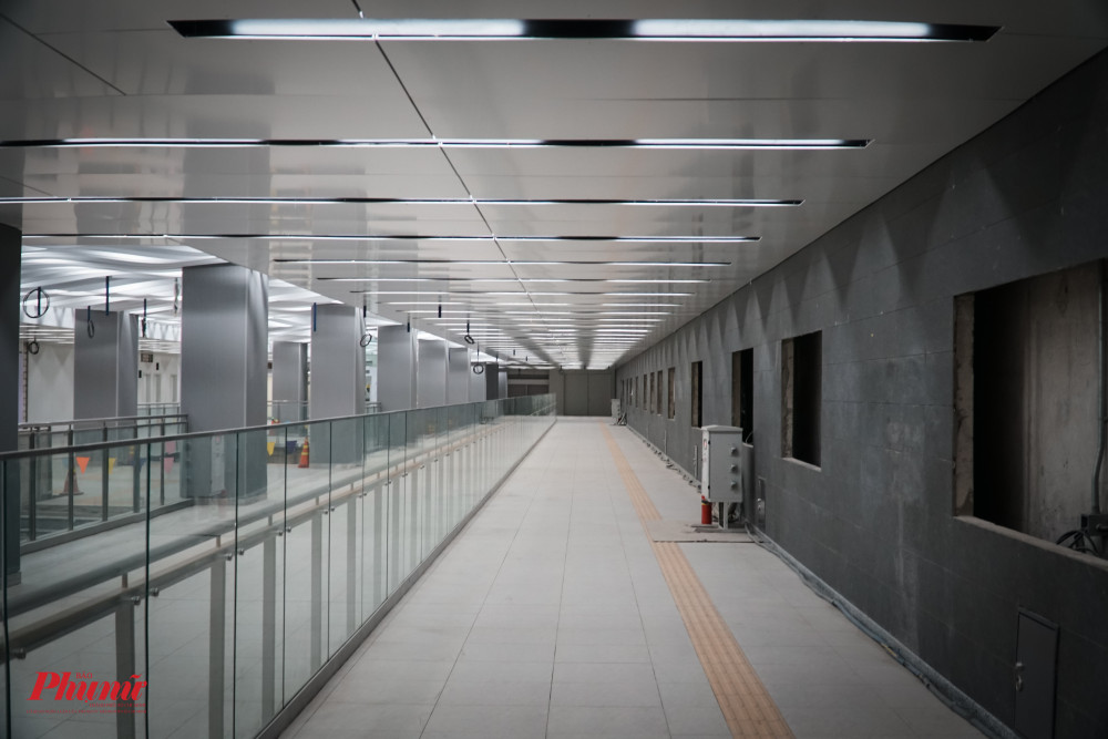 Gói số 1b: Từ ga Nhà hát TP - ga Ba Son, gồm 02 nhà ga ngầm và đoạn hầm metro dài 1.315m