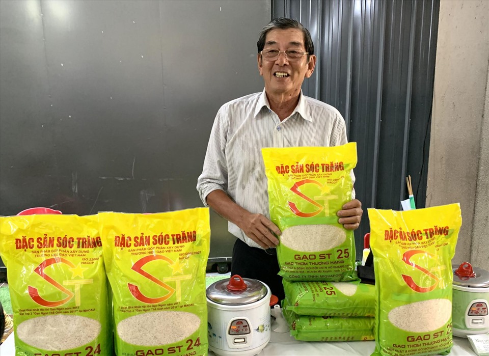 Kỹ sư Hồ Quang Cua, cha đẻ của sản phẩm gạo ST25