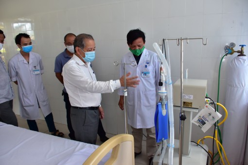 Ban chỉ đạo COVID-19 tại Thừa Thiên - Huế kiểm tra các cơ sở Y tế nơi đón nhận các bệnh nhân
