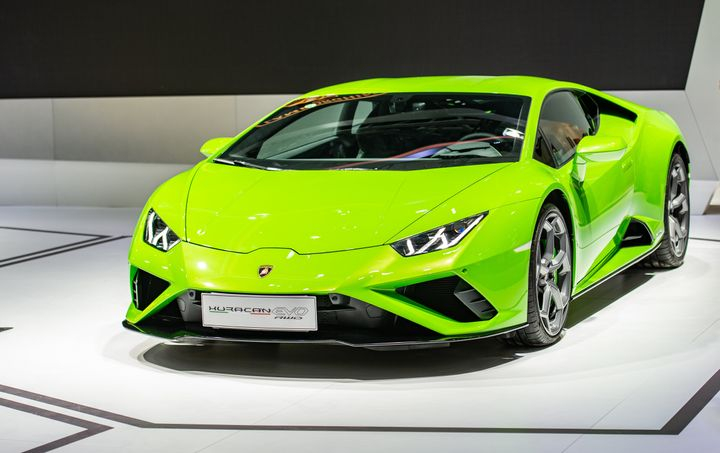 Hines đã chi 318.000 USD trong khoản vay PPP để mua một chiếc xe thể thao Lamborghini Huracan 2020 - Ảnh: VCG/Getty Images