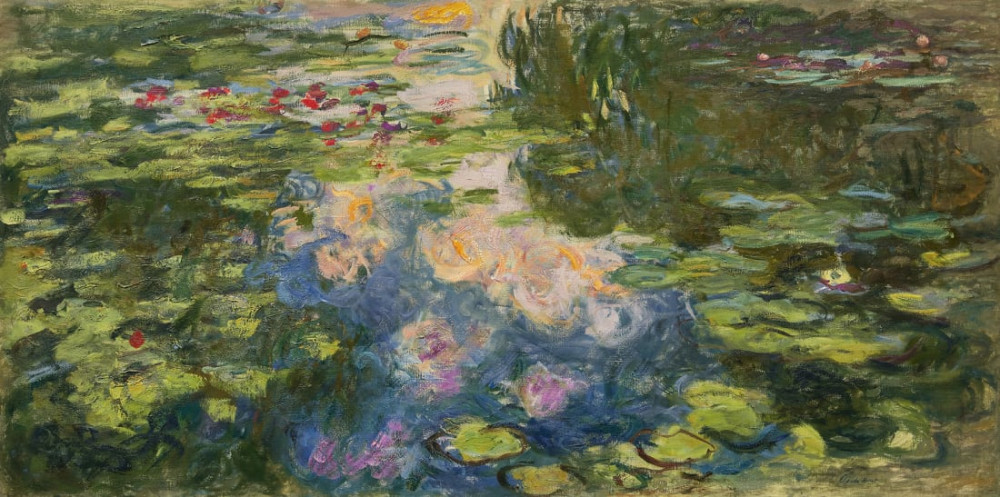 Bức hoa loa kèn nổi tiếng của Claude Monet được bán với gia 70,4 triệu USD.