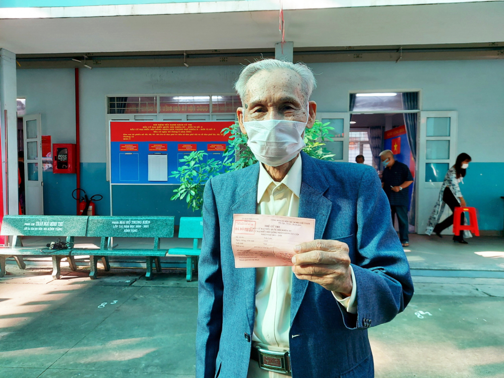 Cụ Trần Lâm đã trải qua “ba kỳ bầu cử đặc biệt” - ảnh: Tam Bình
