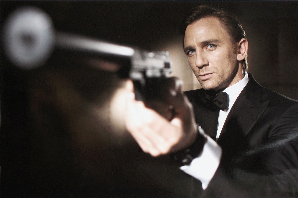 Nam diễn viên Daniel Craig trong phim James Bond, siêu phẩm của MGM.