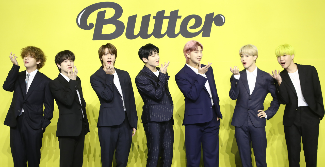 BTS xuất sắc dẫn đầu bảng xếp hạng Billboard Hot 100 với ca khúc Butter.