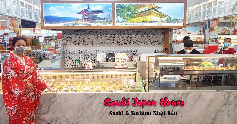 Satramart siêu thị Sài Gòn đưa vào hoạt động quầy sushi tự chọn ...