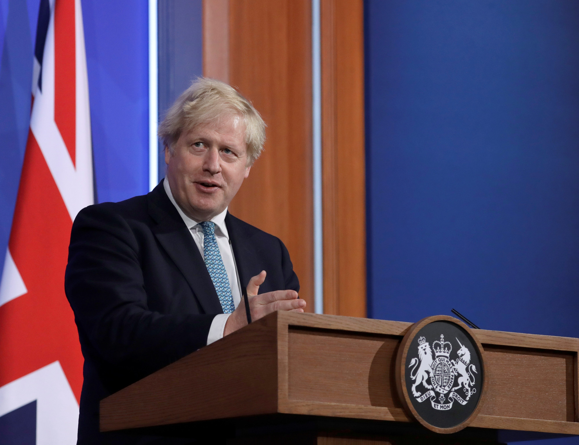 Thủ tướng Anh Boris Johnson kêu gọi G7 tiêm chủng vắc-xin cho toàn thế giới chống lại COVID-19.