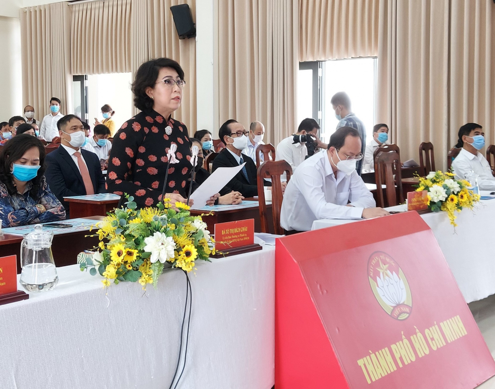 TPHCM tích cực hưởng ứng đợt phát động của Ủy ban Trung ương MTTQ Việt Nam.