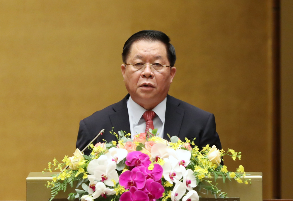 Trưởng Ban Tuyên giáo Trung ương Nguyễn Trọng Nghĩa báo cáo sơ kết kết quả 5 năm thực hiện Chỉ thị 05/TW.