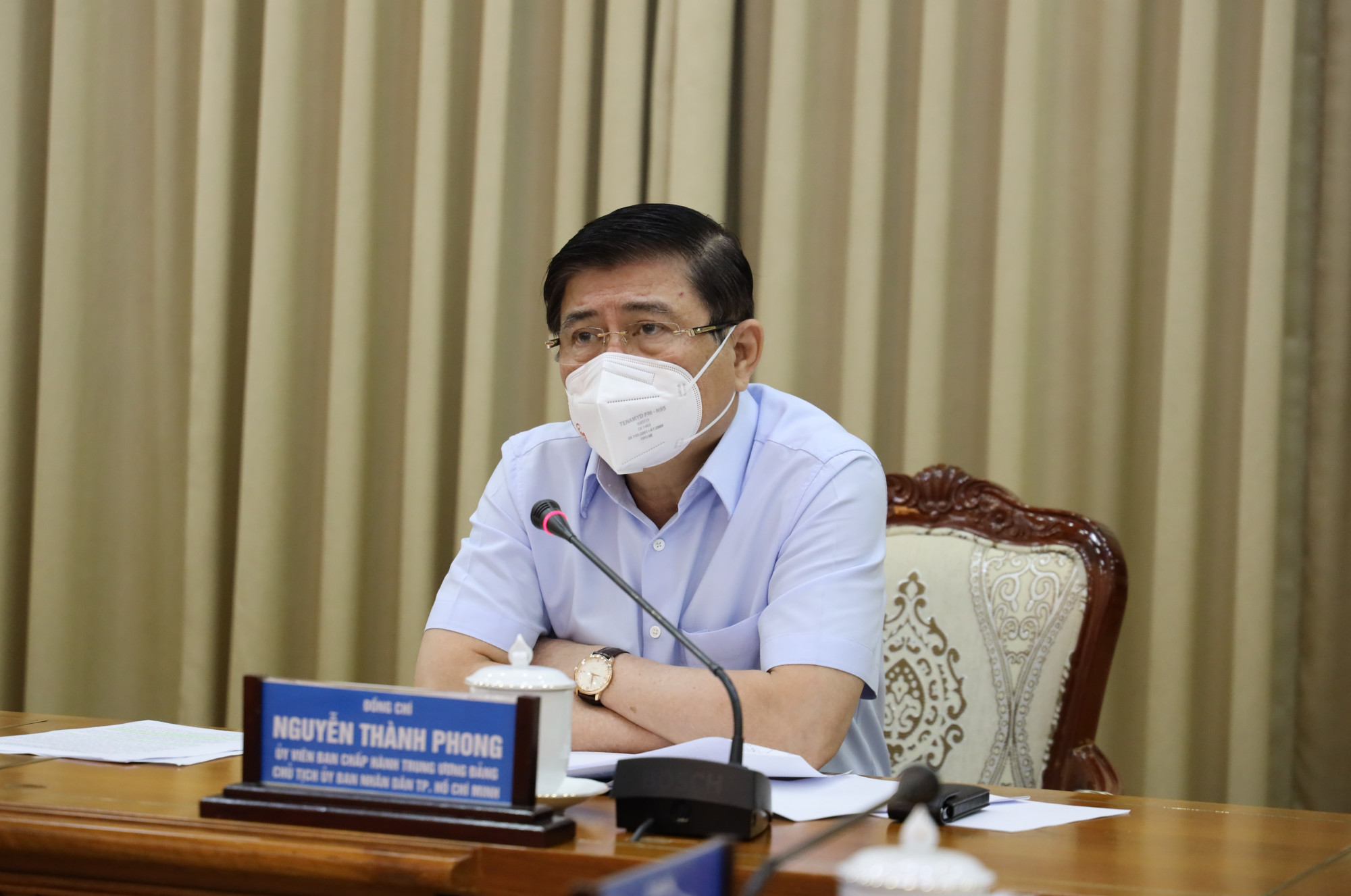 Chủ tịch UBND TPHCM Nguyễn Thành Phong 