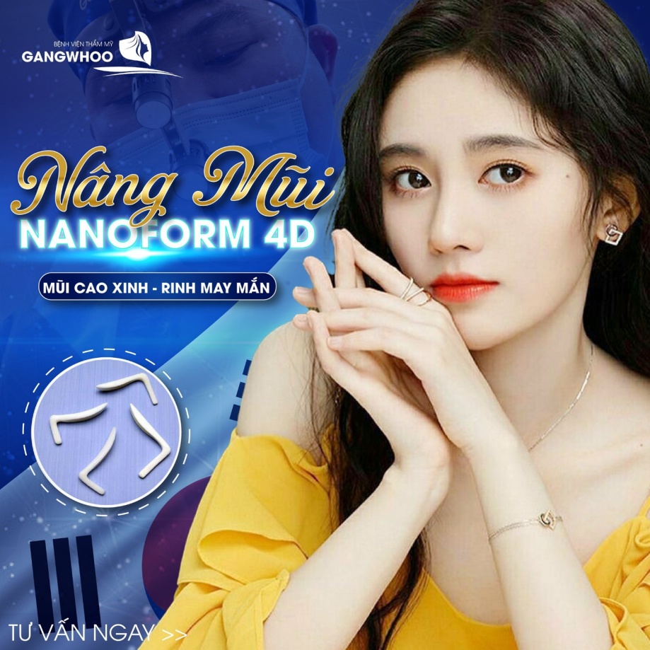 Nâng mũi Nanoform đẹp chuẩn sao cùng Bệnh viện thẩm mỹ Gangwhoo. Ảnh: Gangwhoo