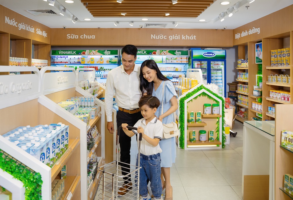 Vinamilk là thương hiệu được người tiêu dùng Việt Nam chọn mua nhiều nhất trong nhiều năm liền. Ảnh: Vinamilk