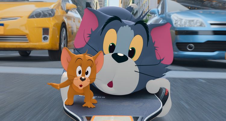 Cảnh trong Tom and Jerry in the New York