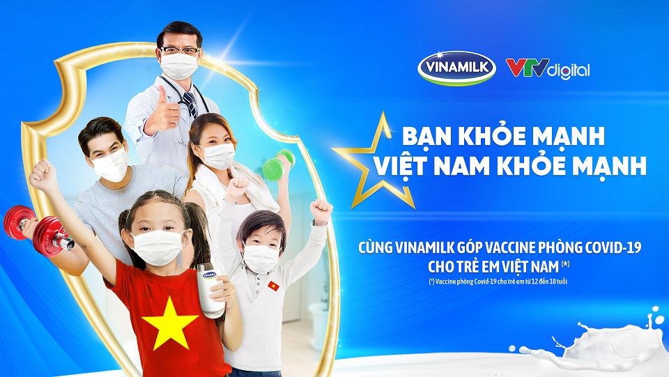 Vinamilk khởi động chiến dịch cộng đồng “Bạn khỏe mạnh, Việt Nam khỏe mạnh”. Ảnh: Vinamilk