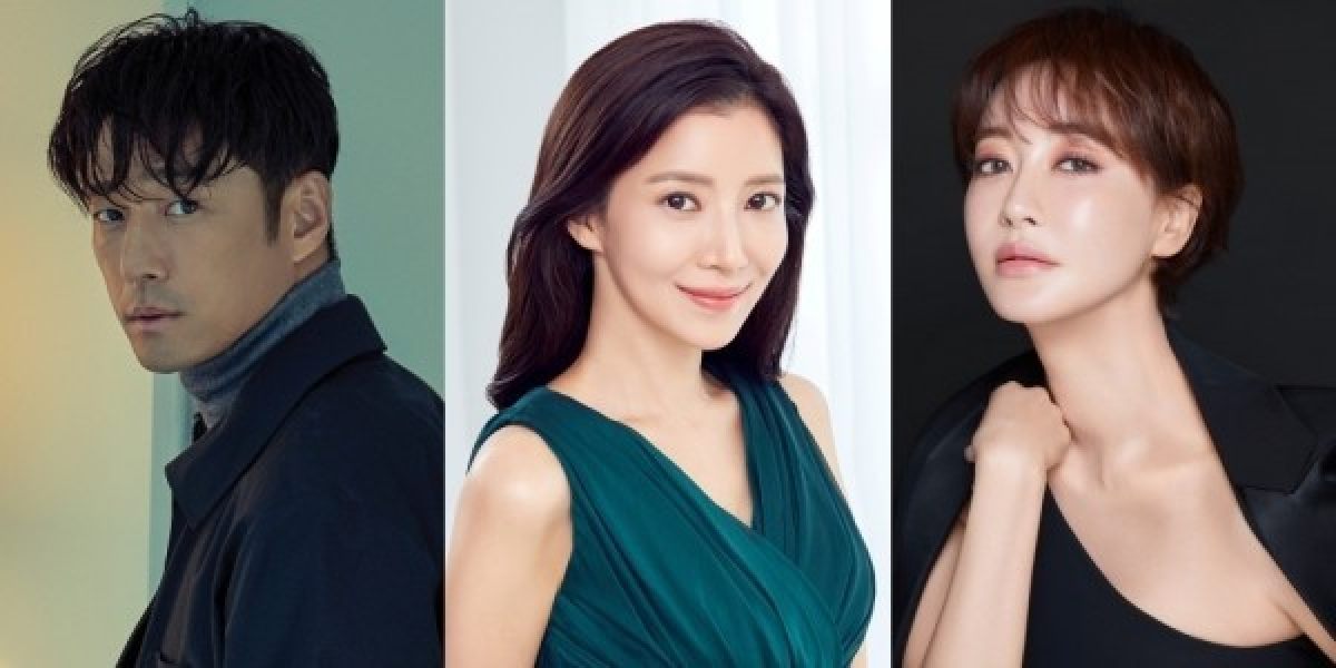 Dàn diễn viên thực lực Ji Jin Hee, Yoon Se Ah and Kim Hye Eun (từ trái sang) góp mặt trong phim The Road: Tragedy of One