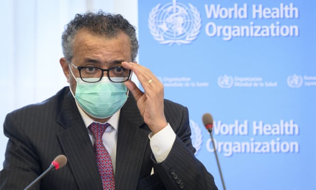 Tedros Adhanom Ghebreyesus, Tổng giám đốc của Tổ chức Y tế Thế giới (WHO)