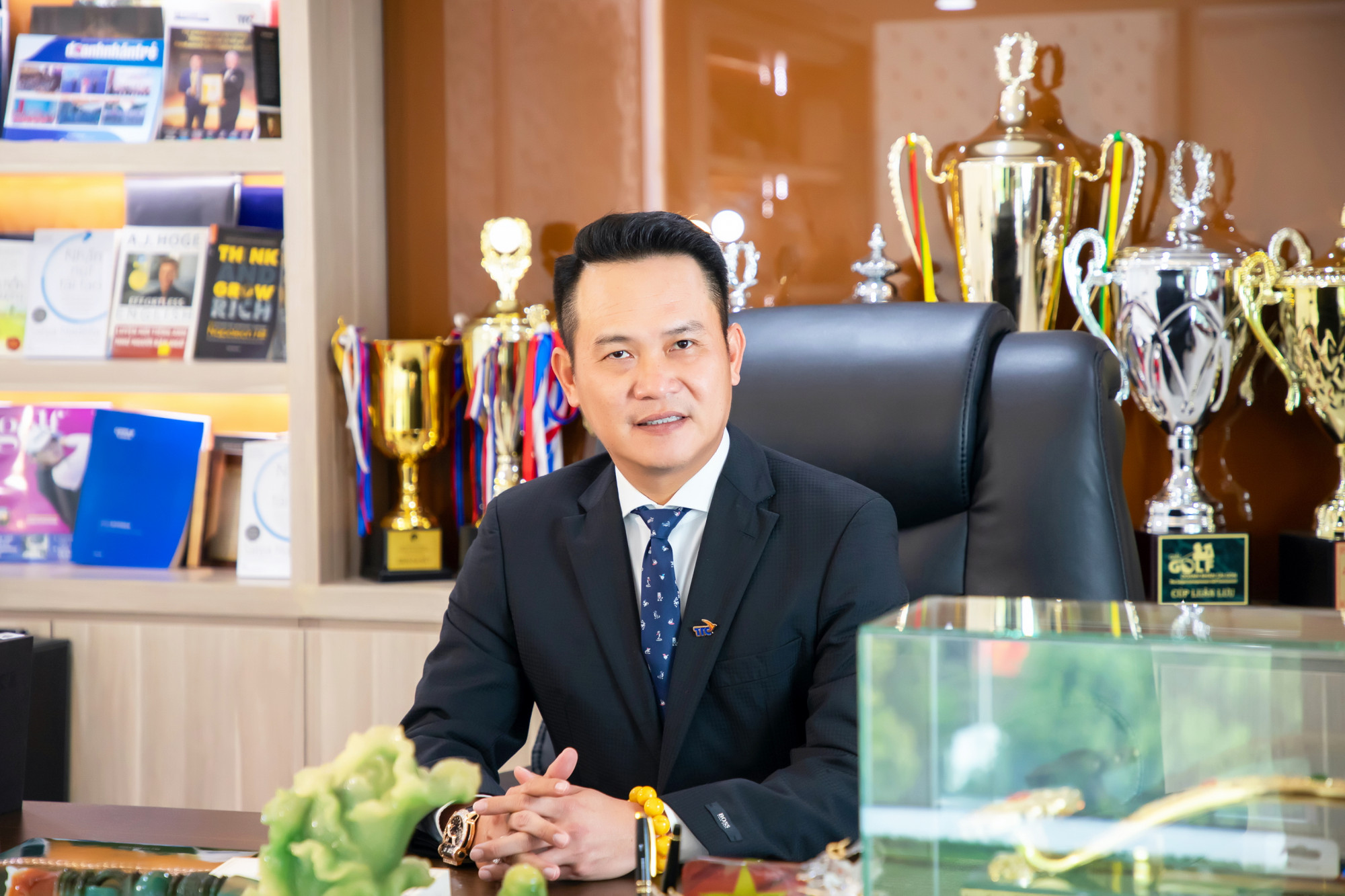 Ông Đặng Hồng Anh - Chủ tịch Hội Doanh nhân trẻ Việt Nam, Phó Chủ tịch Tập đoàn Thành Thành Công