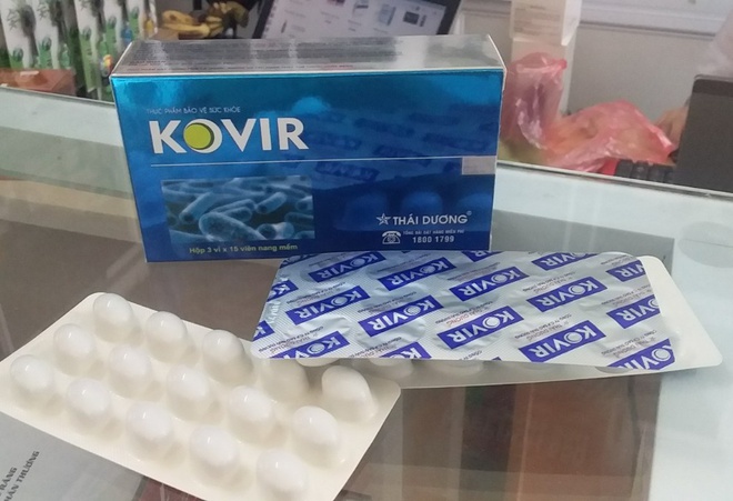 Sản phẩm thực phẩm chức năng Kovir của Công ty cổ phần Sao Thái Dương