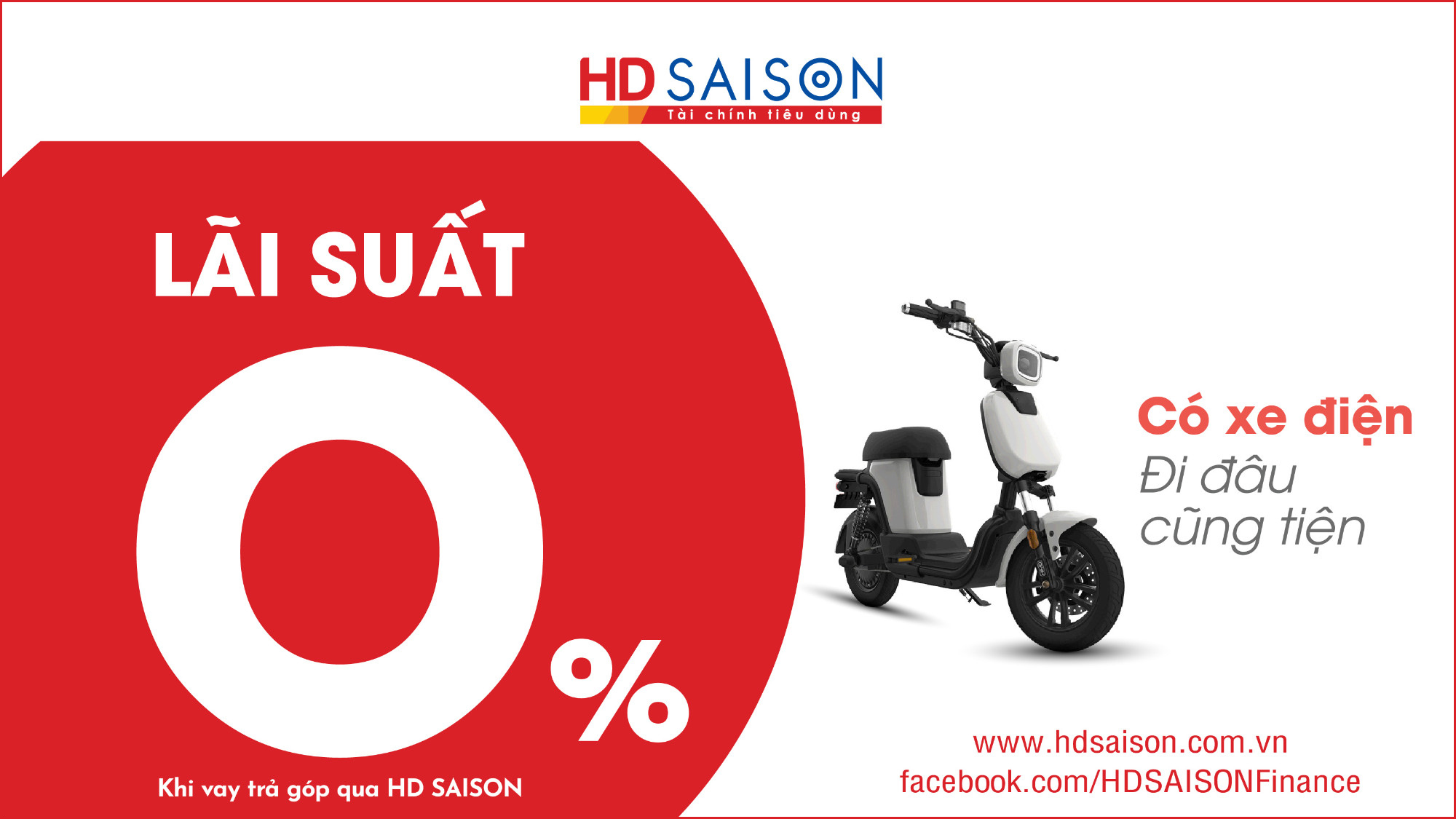 Nắm bắt nhu cầu của người tiêu dùng, HD SAISON đưa ra gói vay ưu đãi 0% lãi suất