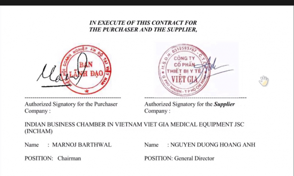 Hợp đồng được ký kết, máy ECMO sẽ sớm được nhập từ Đức về Việt Nam.