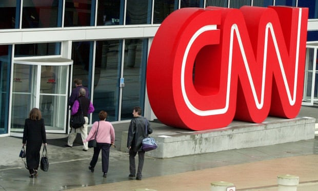 Trụ sở chính của CNN ở khu trung tâm TP.Atlanta, Mỹ. Ảnh: AP