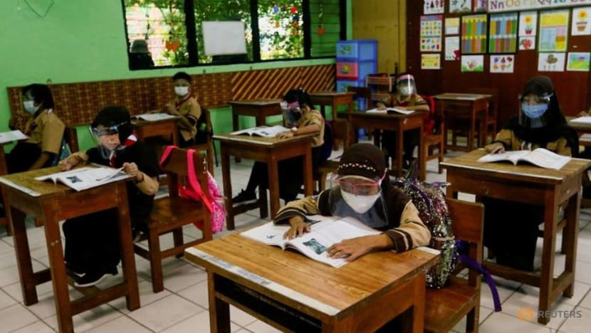 Một lớp học ở Jakarta 