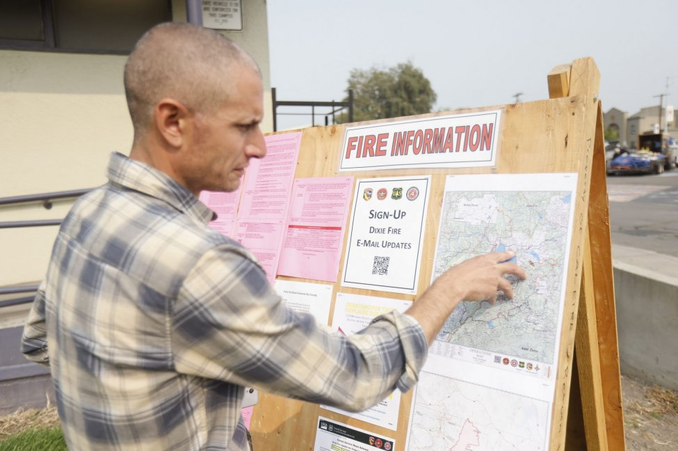 Đám cháy bao trùm một khu vực có diện tích lớn hơn thành phố Los Angeles - Ảnh: UPI