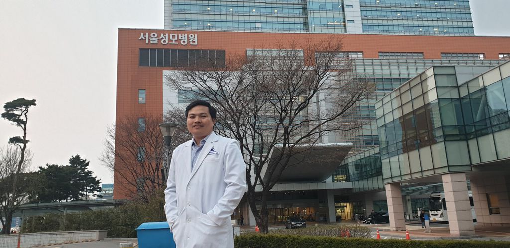 Bác sĩ BVTM Gangwhoo công tác và làm việc tại đại học Catholic Hàn Quốc, đại học danh tiếng và lâu đời tại Hàn Quốc - Ảnh: BVTM Gangwhoo
