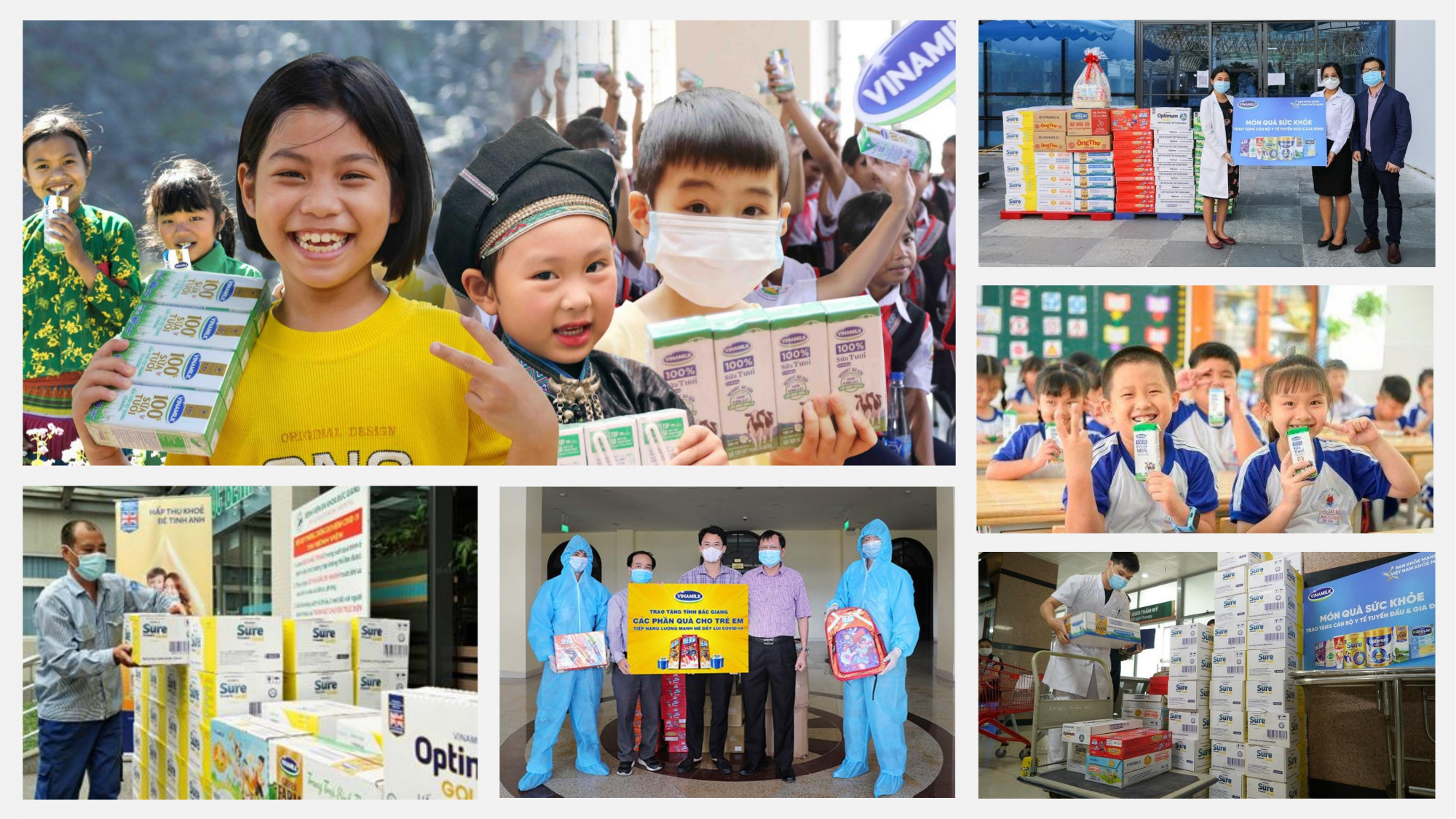 Các chương trình cộng đồng ý nghĩa giúp Vinamilk có vị trí vững chắc trong tâm trí người tiêu dùng Việt Nam - Ảnh: Vinamilk